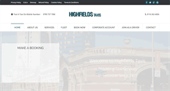 Desktop Screenshot of highfieldstaxis.co.uk